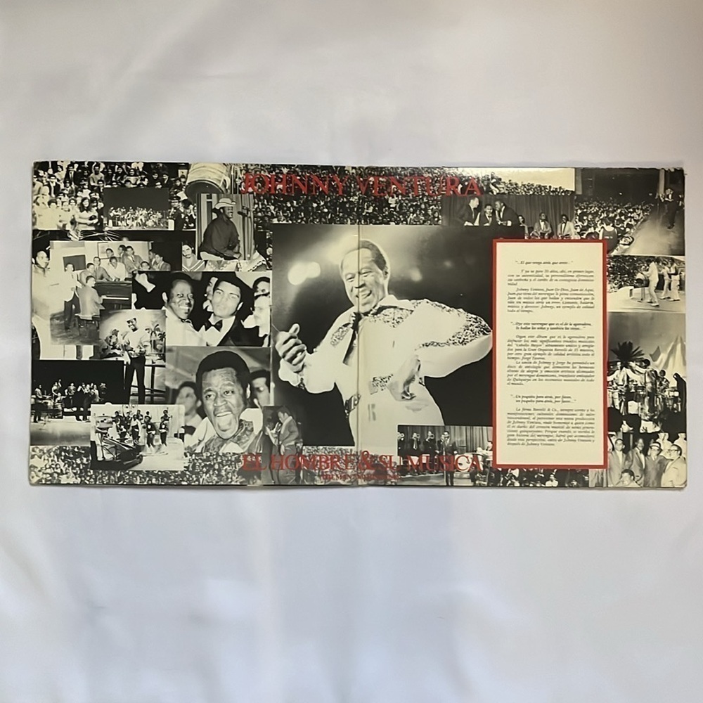 JOHNNY VENTURA – "EL HOMBRE & SU MUSICA" VINYL RECORD ✨✨✨ - Picture 3 of 8